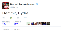 thefilmfatale:  Marvel’s response to the