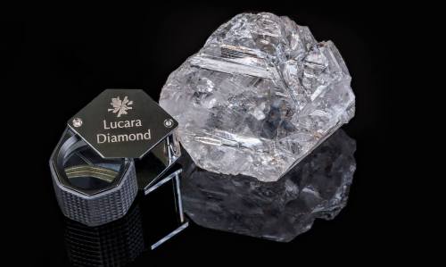 The second largest gem diamond ever foundLucara Diamonds have had a good week, with the recovery of 