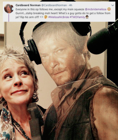 reedusmcbridedaily:  Melissa McBride & adult photos