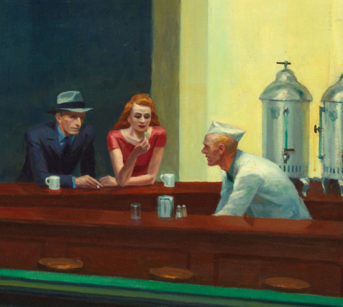 Nighthawks by Edward Hopper (1882-1967)