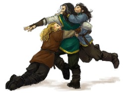 dwarfdurin:  Family Hug <3