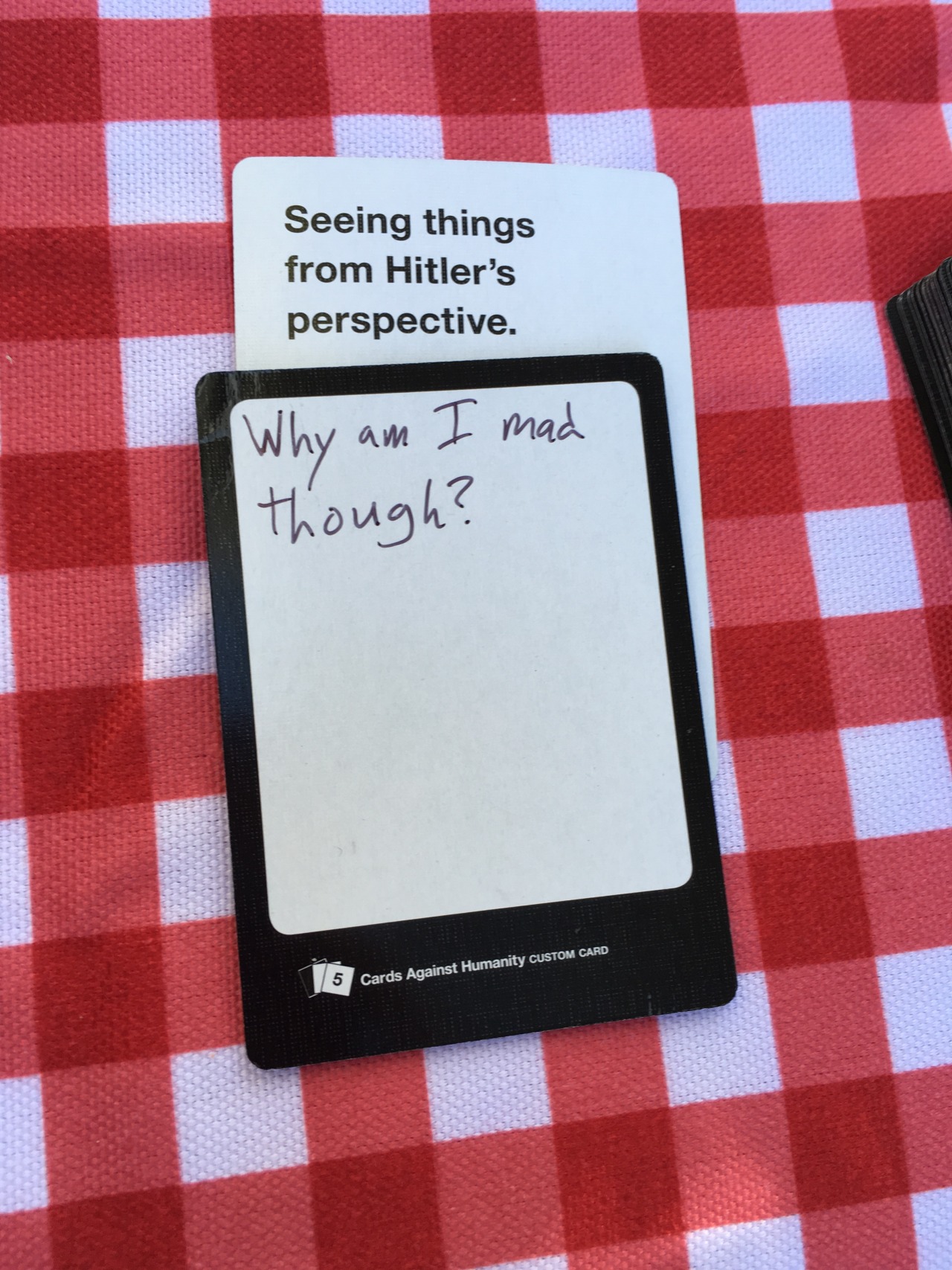 jack-the-lion:  Best answers from the CAH game from my furmeet (2/4).