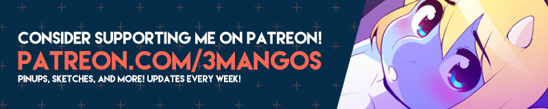 3mangos:  (All characters portrayed are depicted as 18 years or older.)Patreon /