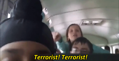 be-blackstar:  theartofgrowiingup:  1975blog:  Kids on a school bus bullying a Sikh