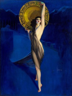 etpuraamor:  The Enchantress 1927  Rolf Armstrong