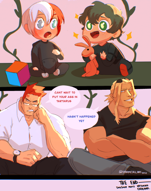 When AUs Collide (DadSmite Meets UATeacher!Endeavor).