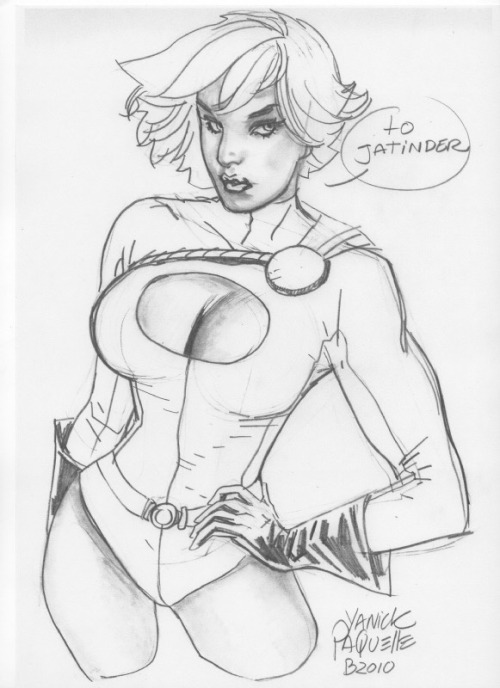 willjones4179:  Power Girl by Yanick Paquette 