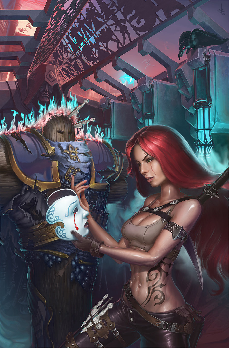 thekawaiiod:  Katarina’s Torment by ~sunnykoda 