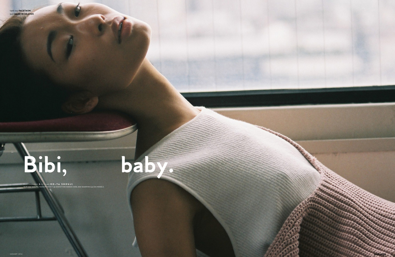 fromasia-withlove:   Bibi, baby.    PHOTOGRAPHY &amp; STYLING KO-TA SHOUJIHAIR