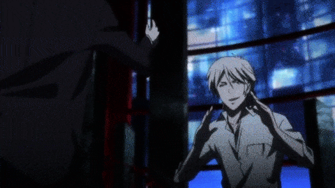 themetastizationofcrappyanime:  Shinya Kougami vs Shogo Makishia - FightingParallels