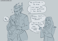 surimistick:  you are the one who is huge, adaar  (inspired by this post) 