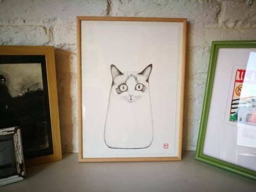 Cat. Nº 8. Original Drawing //lapetiteillustration