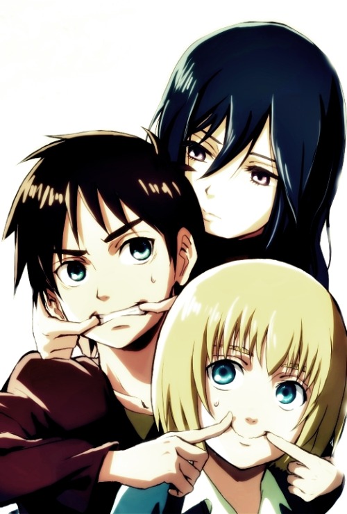 rachielynne728:shingeki-no-kyojin-plz:I love this♥LOOK AT THE CHILDREN!!!!!!!!!!!!!!