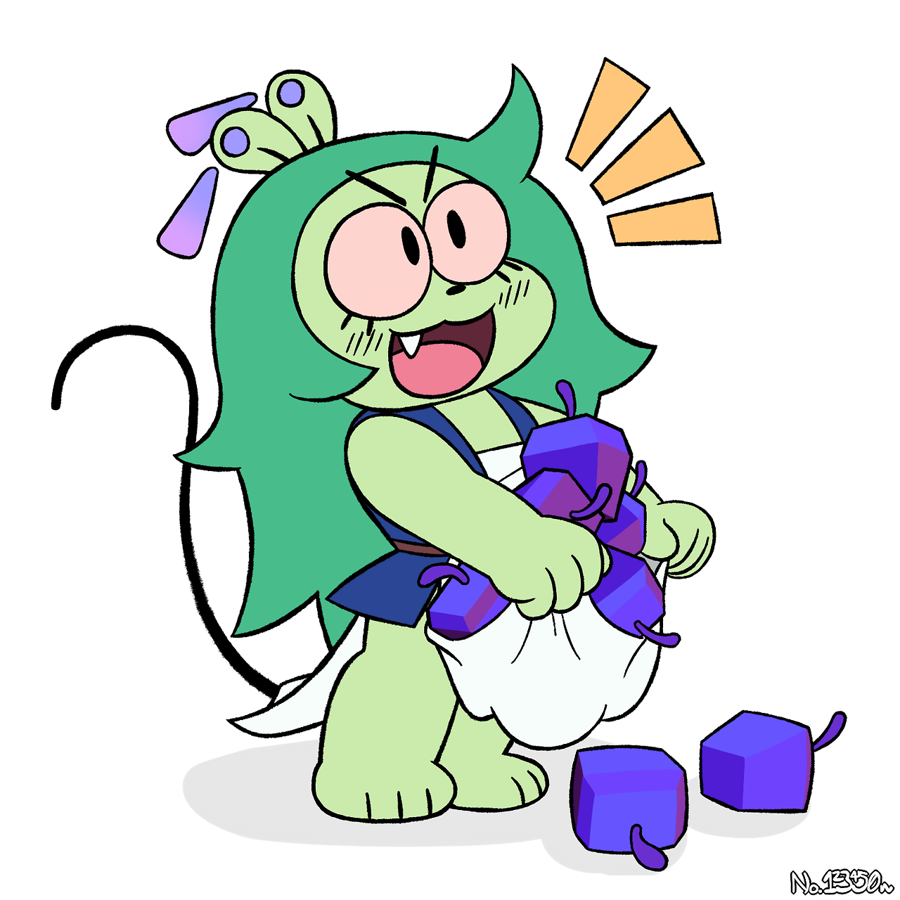 Doodle Days: Your favorite OK KO character as a zooman.https://imgur.com/7OUqEdH