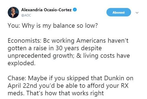 arrows-for-pens:shushtaouk:The more we’re advancing in this timeline the less fucks AOC is giving an