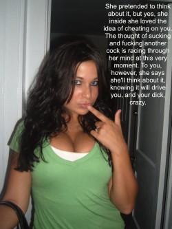 cuckmeme:  If you like Cuckold images.. follow me at: http://cuckmeme.tumblr.com/