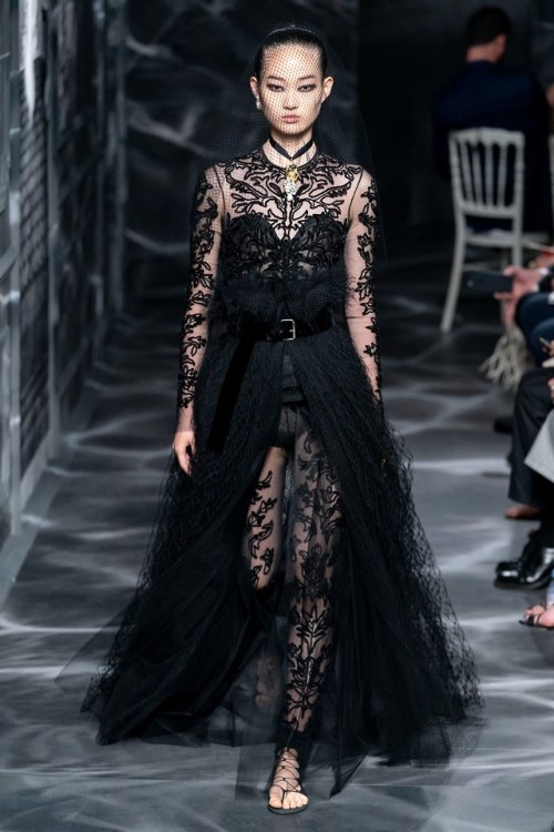 Hyun Ji Shinat Christian Dior Fall 2019 Couture