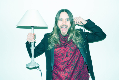 Jesus I mean Jared Leto from 30 Seconds to Mars by Terry Richardson its-erva-venenosa.tumblr.