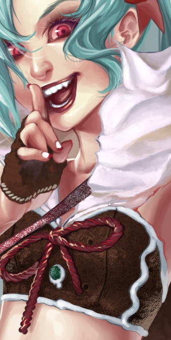 lettiebobettie:  Fake Jinx splash I wish she had a holiday skin Happy Holidays!! Commission info 