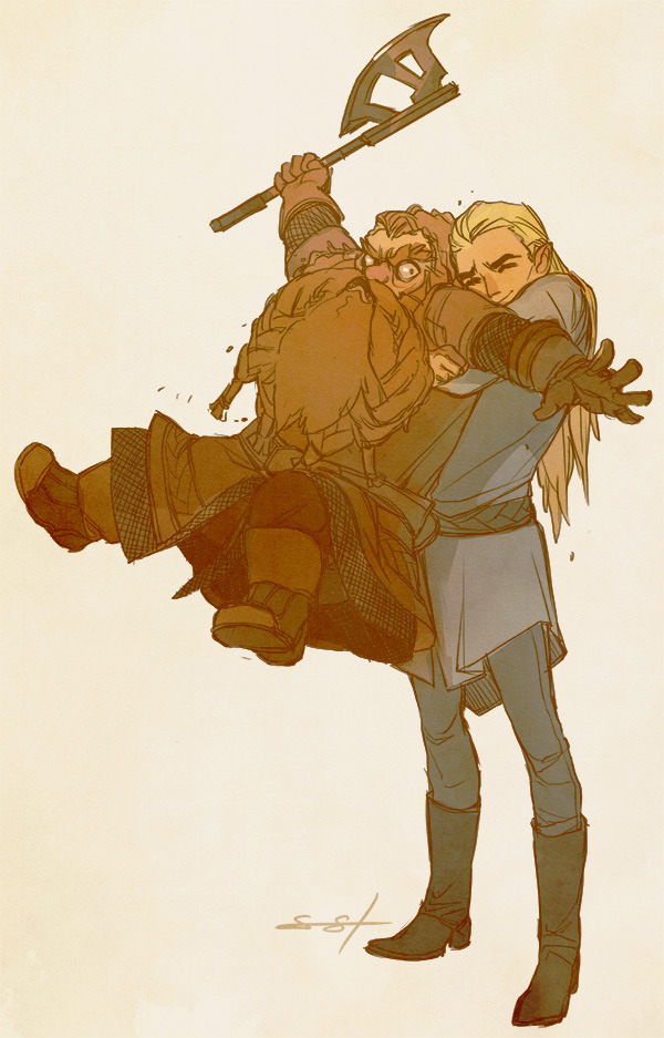 All these Hobbit feelings reminded me of my original OTP.
Get the print!