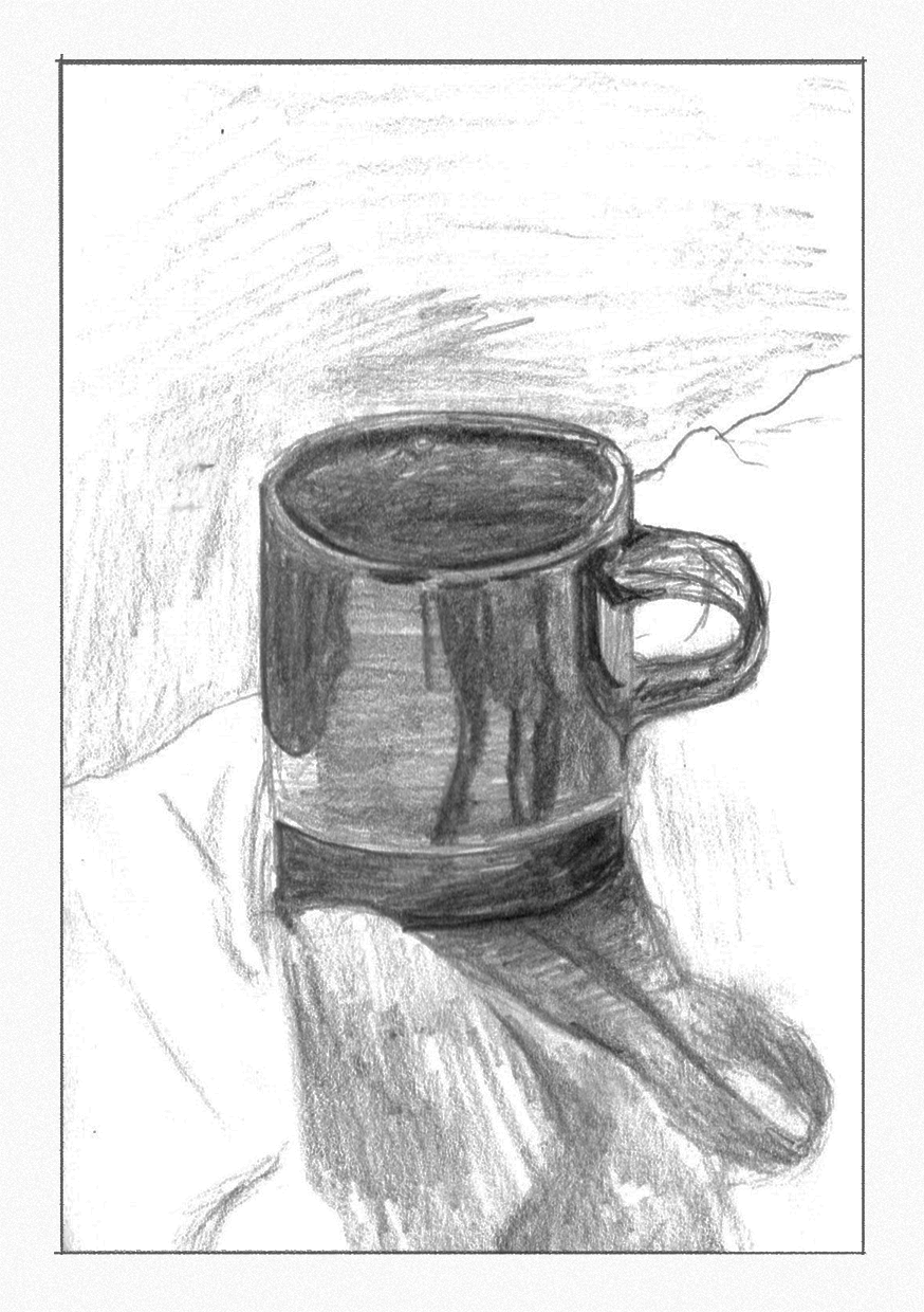 Image result for cups and mugs sketches and drawing | Mug drawing, Pencil  art drawings, Drawing cup