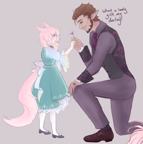 Happy Father’s Day - FFXIV OC editionElyssia was and still is very close with her (adoptive) parents