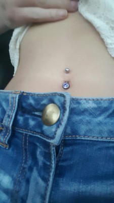 exceptionallylame:  So I got my belly button