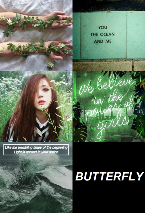 Red Light album aesthetics (3/11): Butterfly“I’ll spread my wings and fly around your em