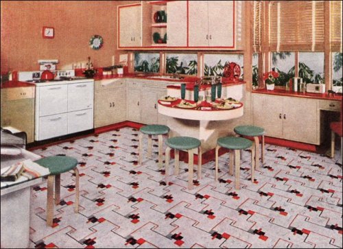 Beautiful American kitchens from the 1940s. See more here.