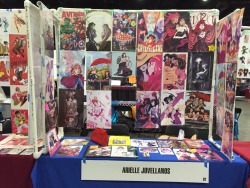 jovaline:  Stop by Table B2 in the Anime Expo artist alley–all the way to the side haha! 