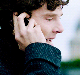fellshish:Sherlock was secretly a bit pleased there. God this hurts.