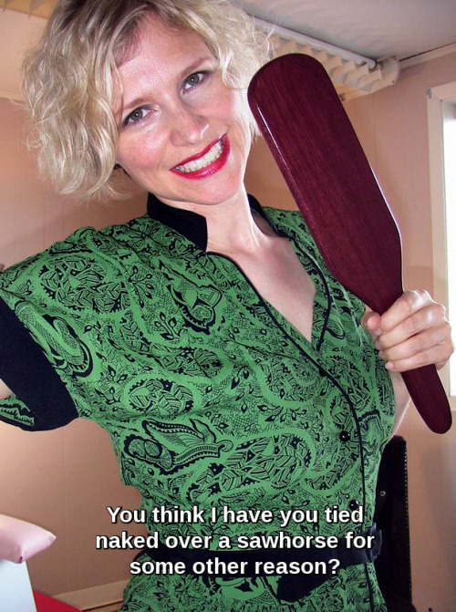 punishment4me: This will hurt - me. Does she have to look so happy?