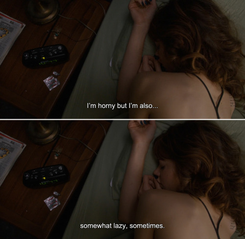 anamorphosis-and-isolate:― Two Night Stand (2014)Megan: I’m horny but I’m also…somewhat lazy, someti