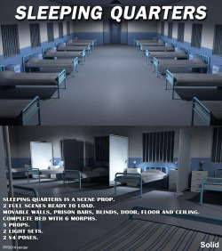 A Brand New Scene Prop Has Just Arrived By Solid! Sleeping Quarters Is A Scene Prop.