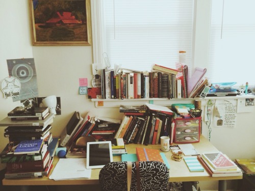 moonrootsyoga:  Desk porn. Anything else would be re-goddamn-diculous. 