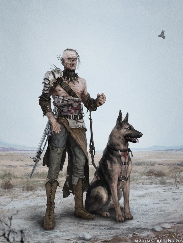 thefuturewastelands:  A boy and his dog…