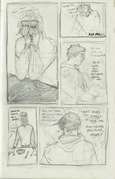 ehlihr: been spending my breaks at work and between and during classes when bored drawing this comic