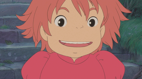 Ponyo’s optional GIFs for Ghibli Card.