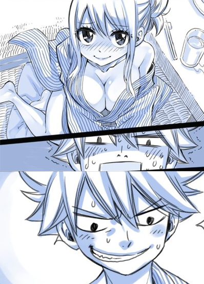 likubears:  jjingureum:  nalu  They’re so fuckn CUTE 💝!!