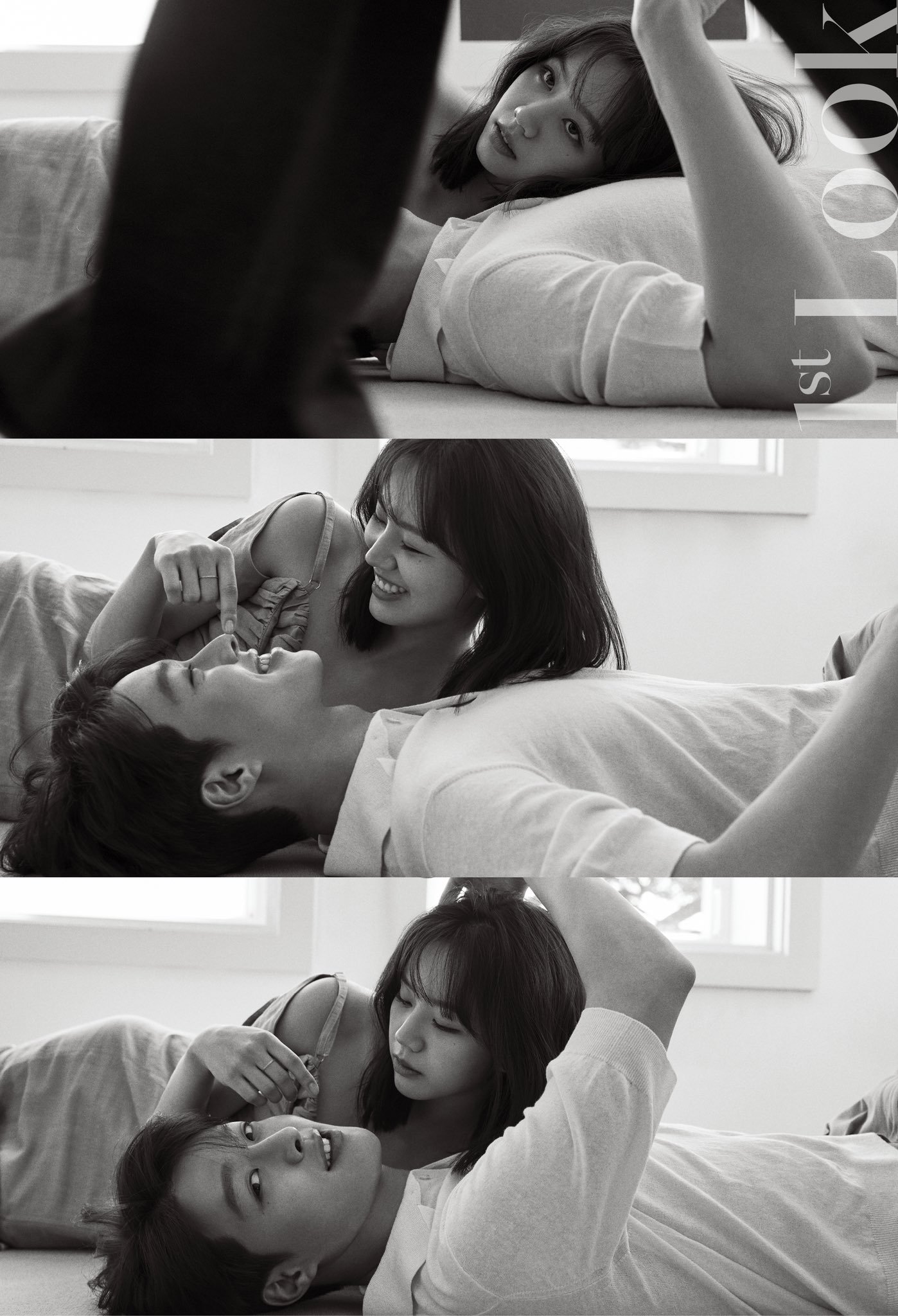 this-is-youniverse:Lee Hyeri &amp; Jang Ki Yong for 1st Look