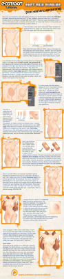 erotibot-art:  Here’s a simple tutorial to get that soft shading look you often see in hentai illustrations.Full size imageGif processhttps://www.patreon.com/erotibot 