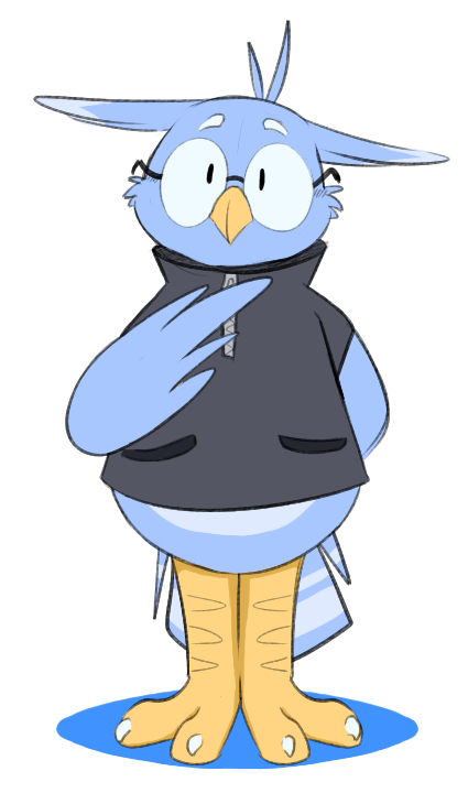 An owl boi. His name is Feza.