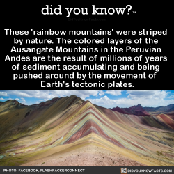 did-you-kno:  These ‘rainbow mountains’