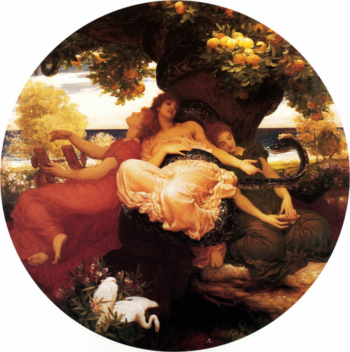 The Garden of the Hesperides by Frederic Lord Leighton, circa 1892.