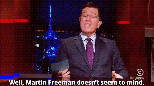 sandandglass:  Stephen Colbert interviews Smaug the dragon 