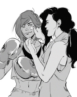 lesbian-art:  Prom-knight (tumblr)