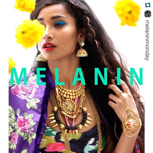 #Repost @melaninmonday ・・・#melaninmonday #brownisbeautiful #india #indianmodels #melaninpower