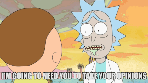 Astrology Gifs The Signs As Rick And Morty Characters