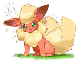 tales-of-eeveelution:  モフモフ by  すっぱいぬ