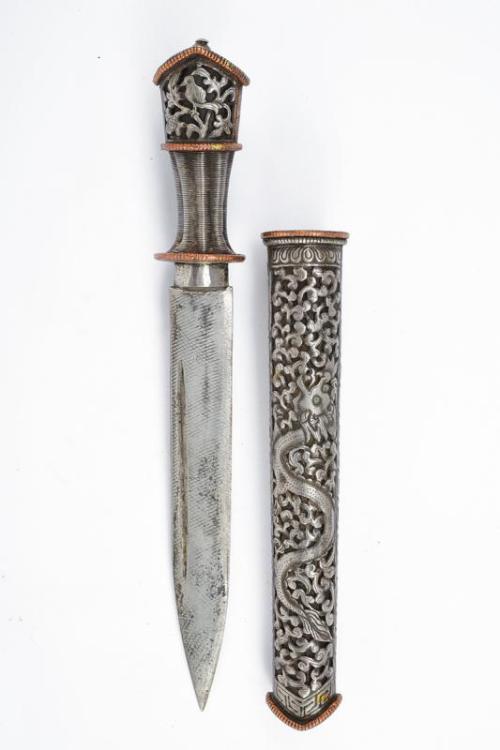 peashooter85: Silver mounted Tibetan knife, circa 1900 from Czerny’s International Auction Hou